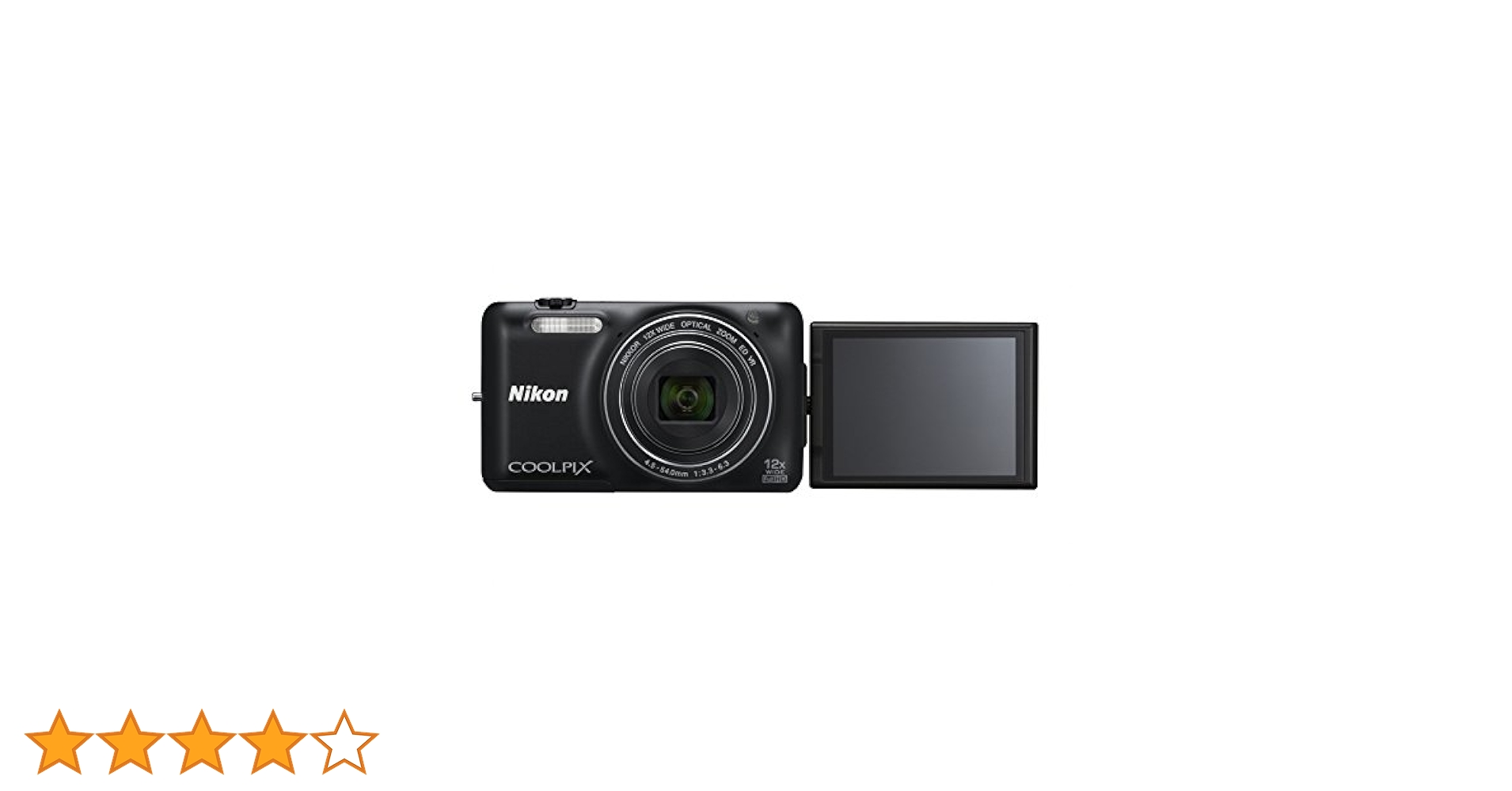 Amazon | Nikon クールピクス S6600BK スマートブラック